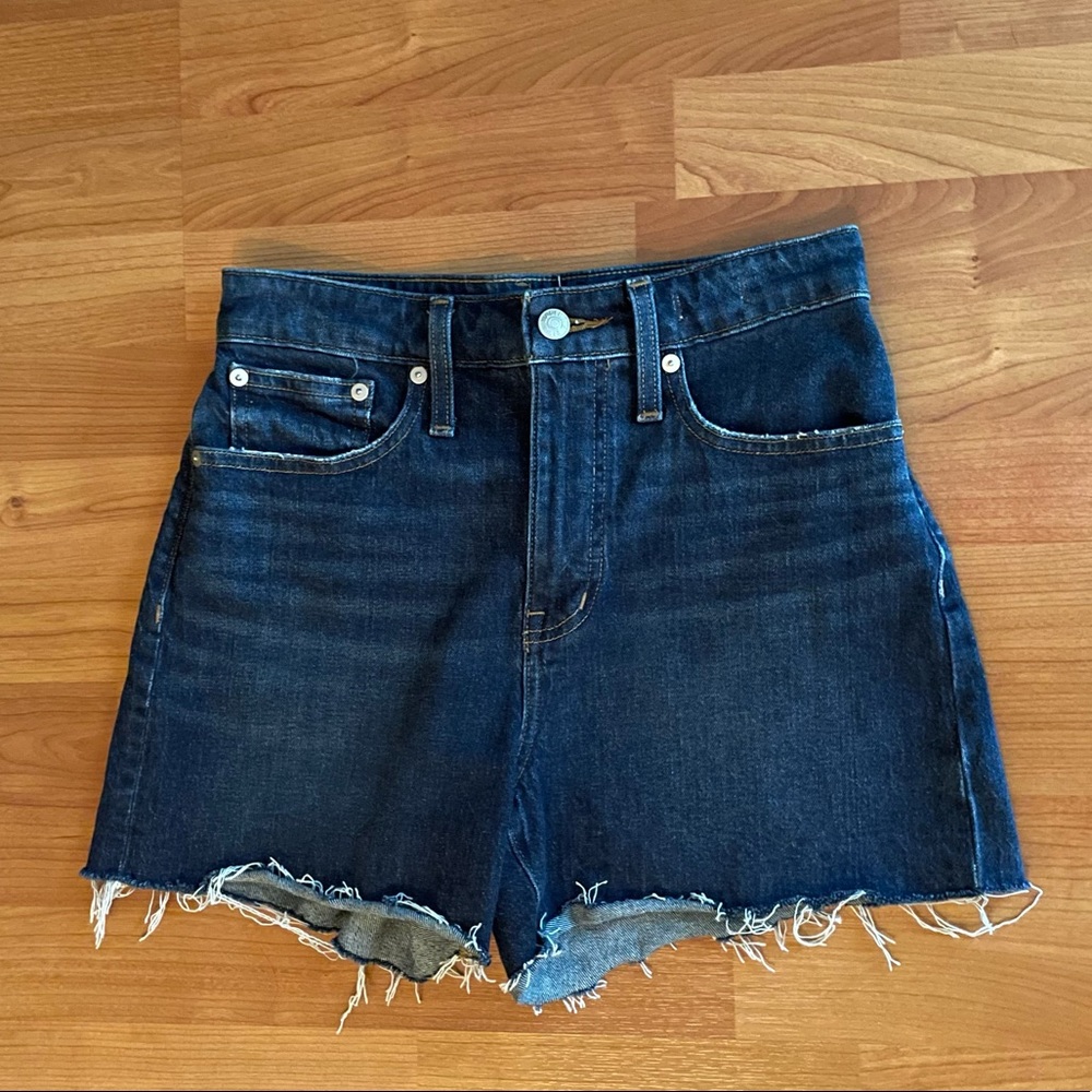 Madewell Curvy High Rise Shorts
